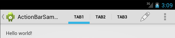 Tab Navigation