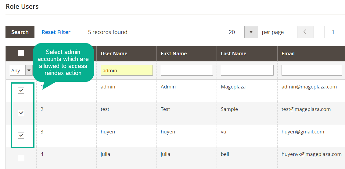 Magento 2 Reindex Access restriction