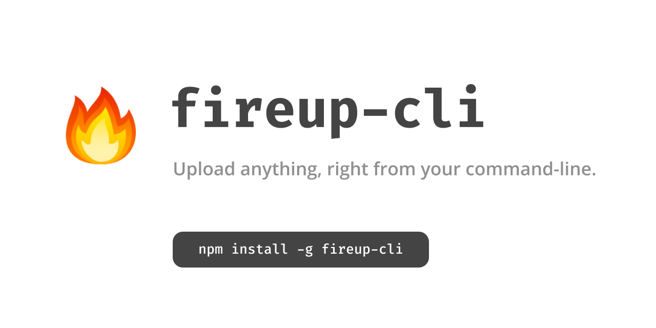 FireUp CLI Banner