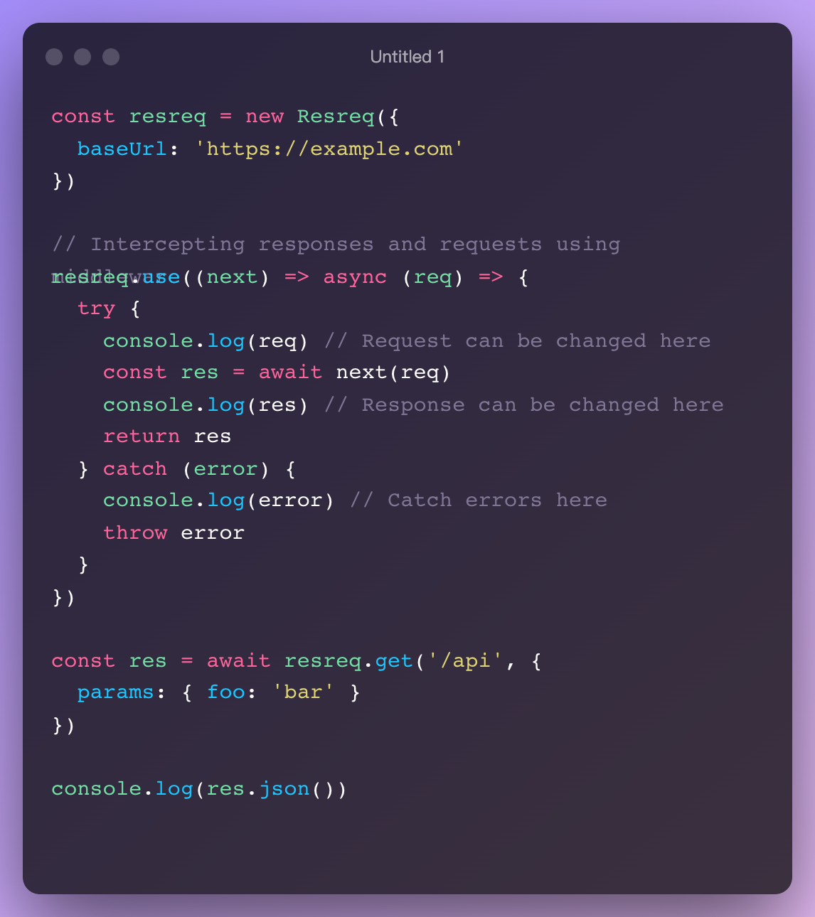 【开源自荐】一个基于 Fetch API 的洋葱模型 HTTP 客户端 · Issue #2283 · ruanyf/weekly · GitHub