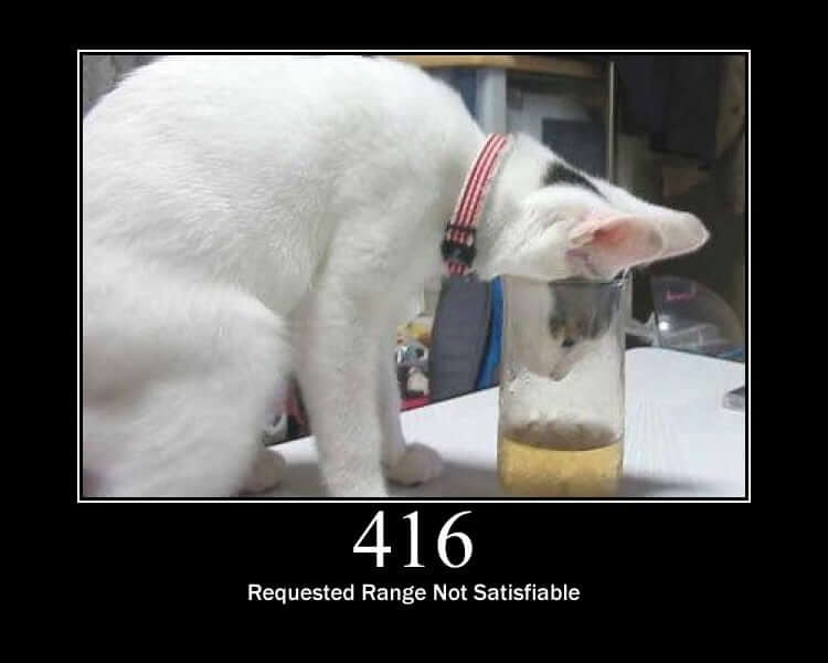 416 Requested Range Not Satisfiable on http.cat