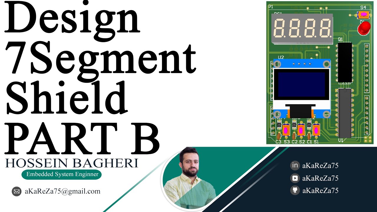 aKaReZa 40 – PCB, 7Segment Shield - Part B Thumbnail