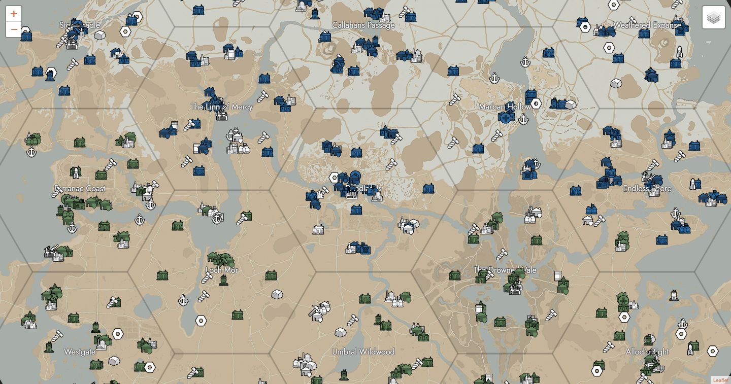 Foxhole War Map