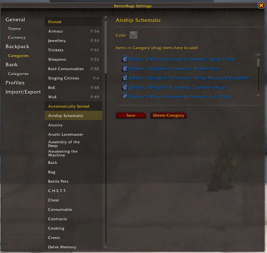 Configure Categories in Retail, allows you to pin and sort categories.
