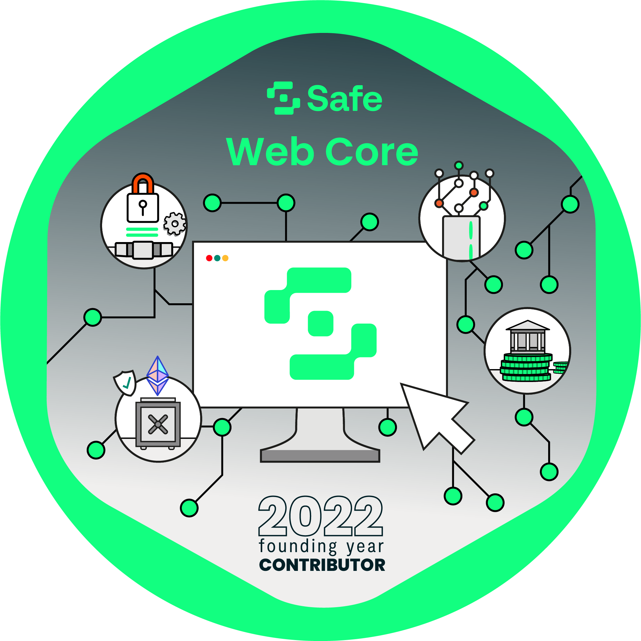 GitPOAP: 2022 Safe Web Core Contributor GitPOAP Badge