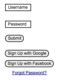 user signup