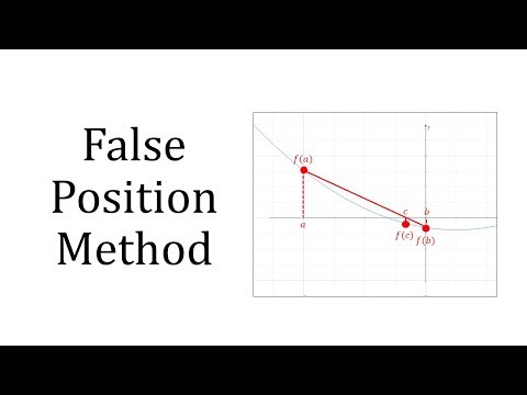 False Position video