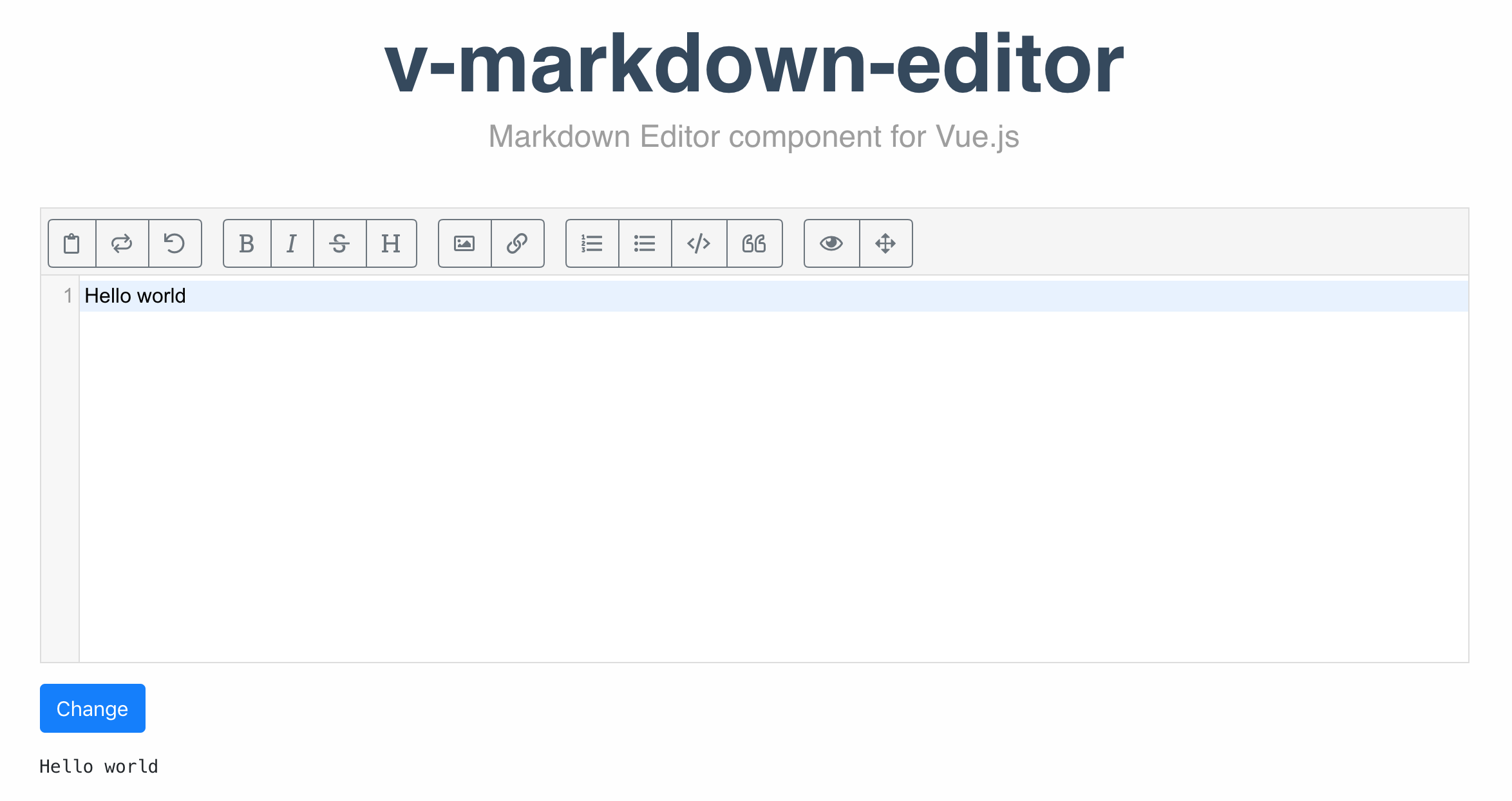 Markdown Editor Preview