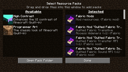 [Bug] All Mods Appear as Resource Packs Under Minecraft 1.20.4 · Issue ...