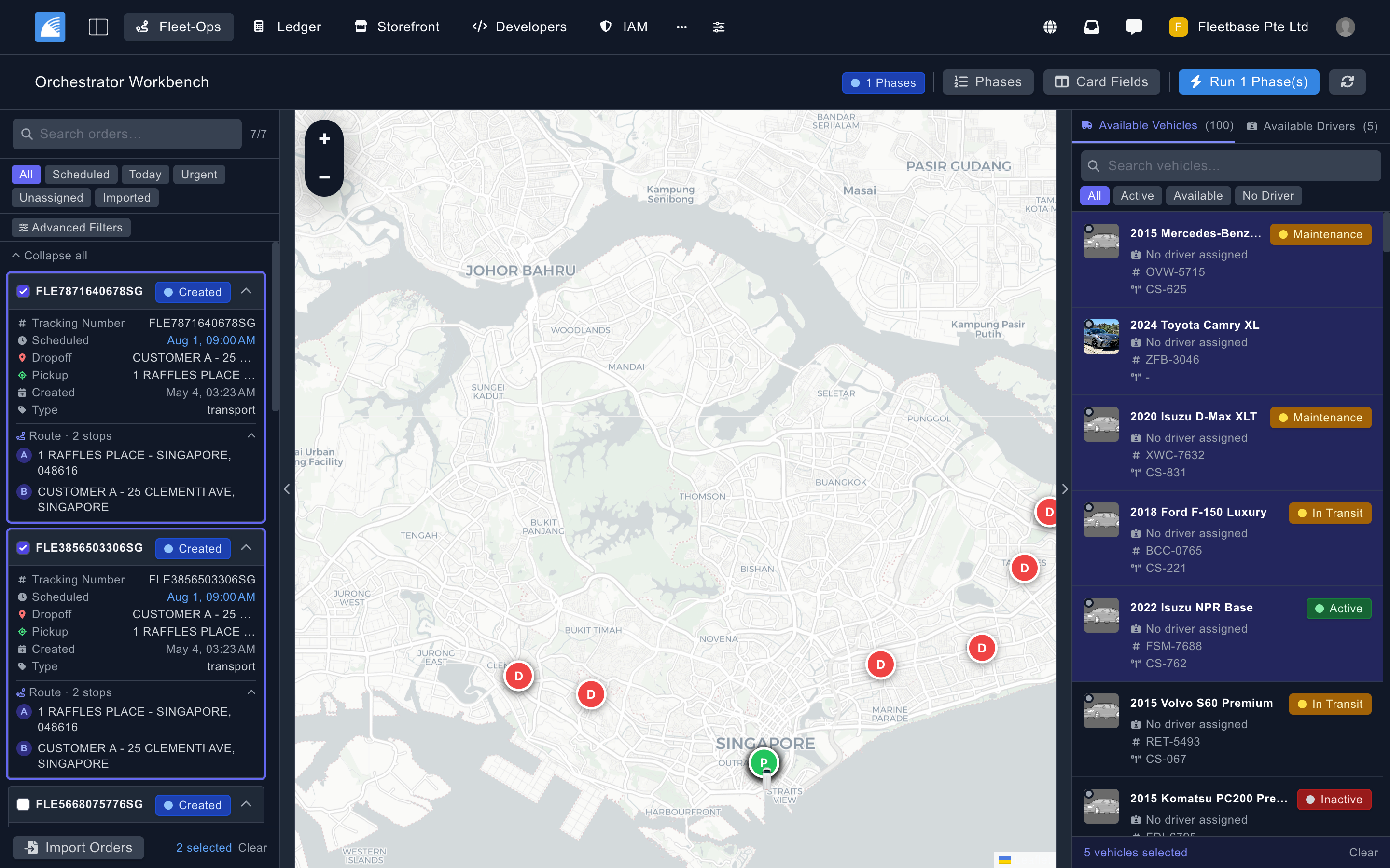 Fleet-Ops orchestrator workbench