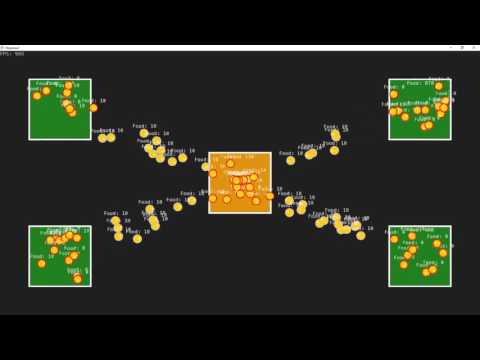 GitHub - stropheum/Hivemind: A beehive simulation based around the ...