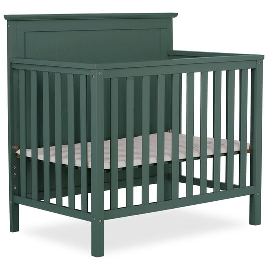 dream-on-me-ava-4-in-1-convertible-mini-crib-olive-1
