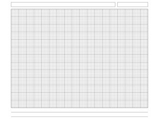 Metric 2mm grid, landscape