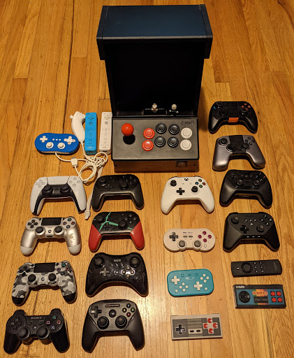 Supported gamepads