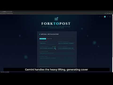 ForkToPost Demo Video