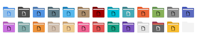 Folder Color Preview
