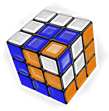 Rubik's cube with effects