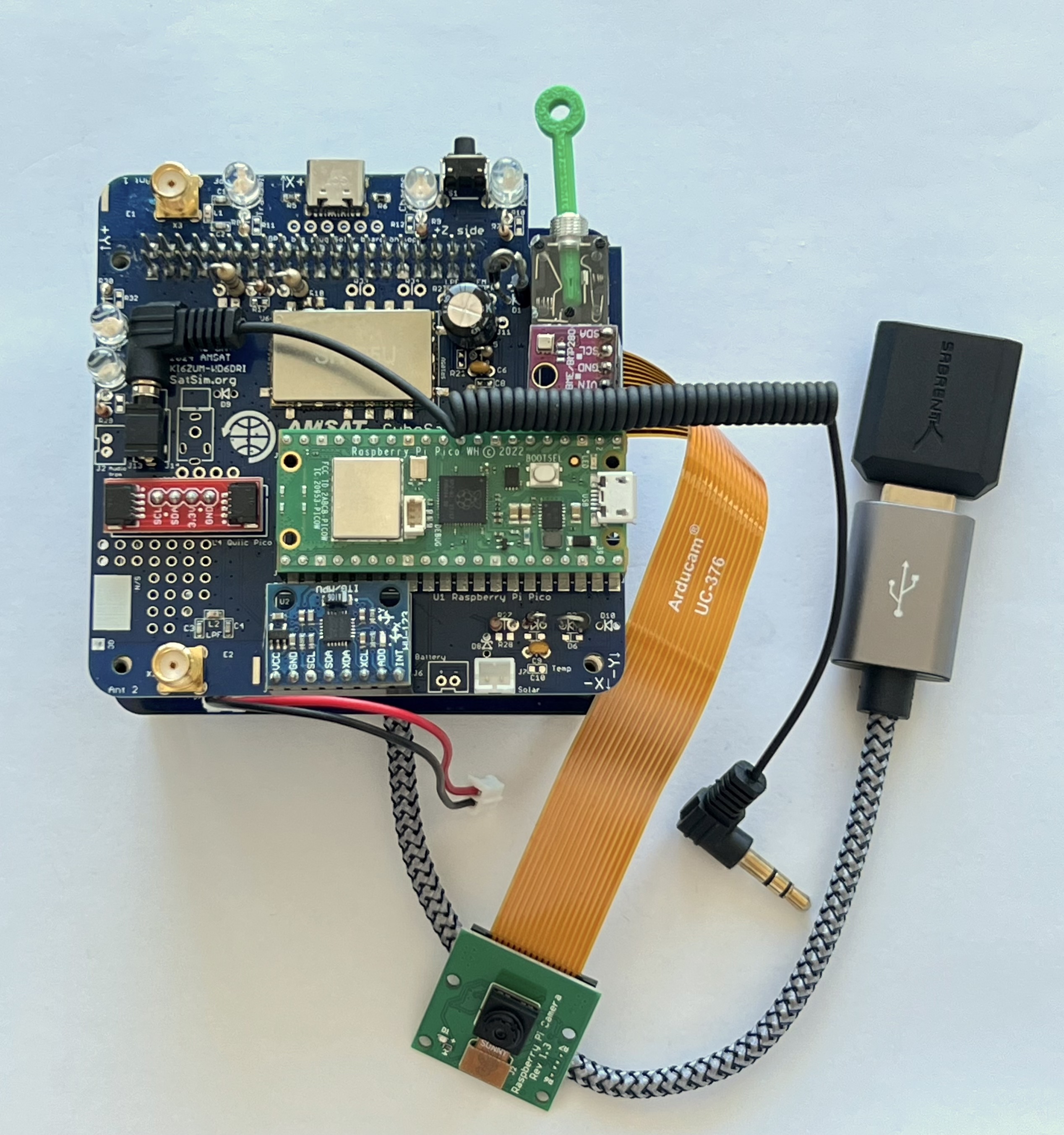 Pi Zero and Battery Board and Main Board