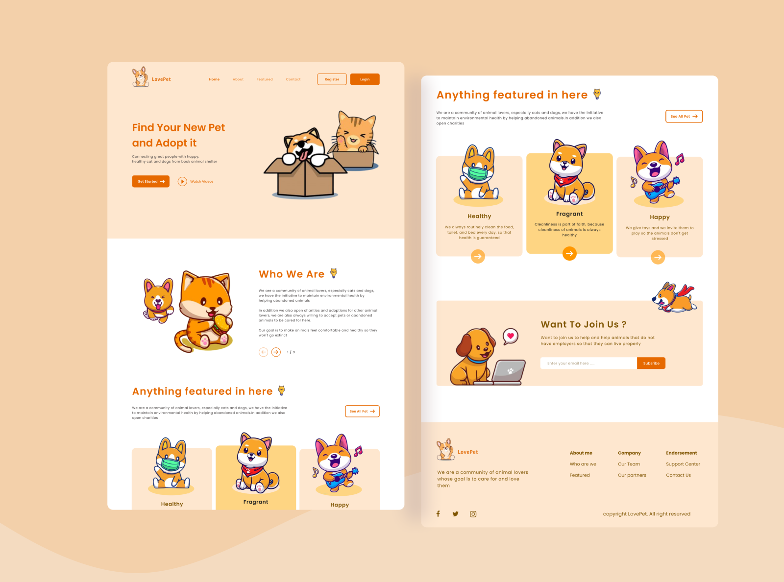 Love Pet Web Design