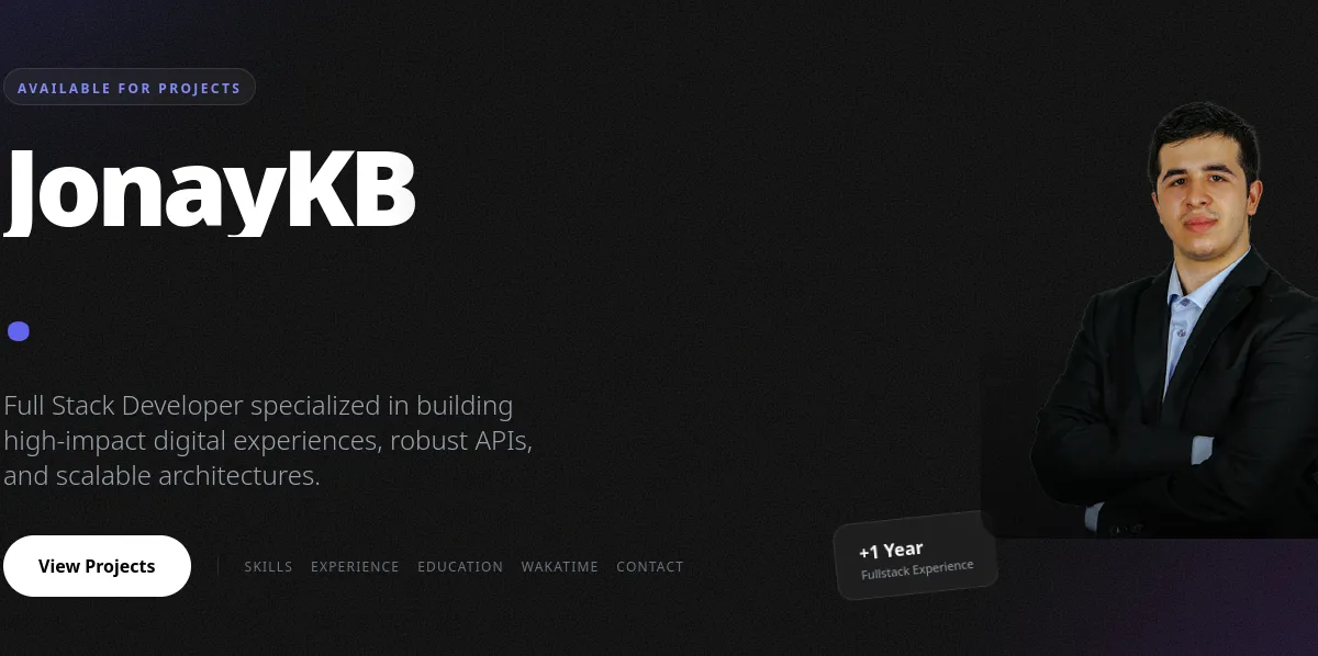 JonayKB Portfolio