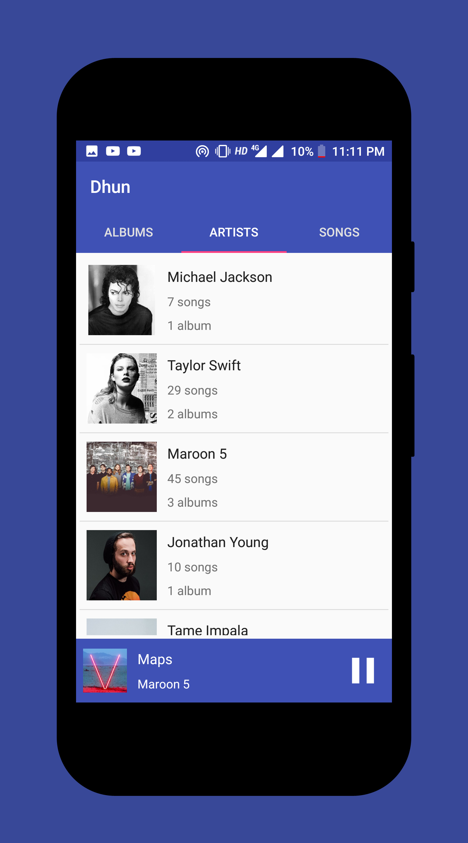 Dhun - Musical Structure app [App Screenshot]