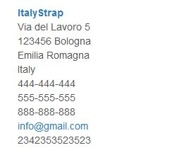 ItalyStrap Local Business widget in widgetized themes (sidebar, footer, ...)