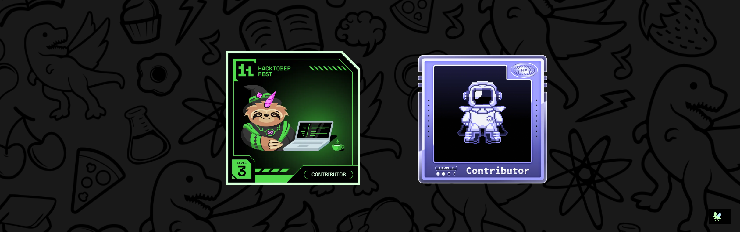 An image of @bormilan's Holopin badges, which is a link to view their full Holopin profile