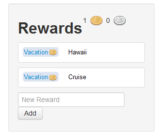 habit rewards vacation