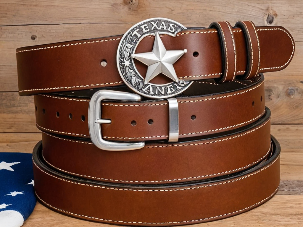 Modern Texas Ranger Gun Belt-6