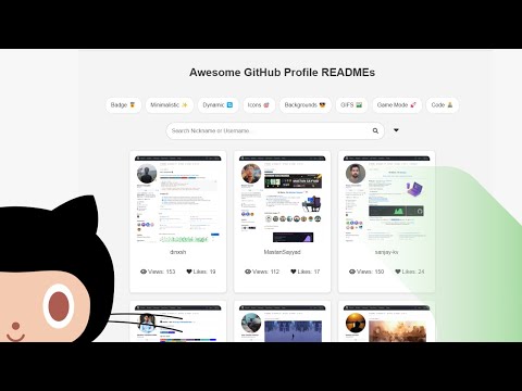 How to customize GitHub profiles