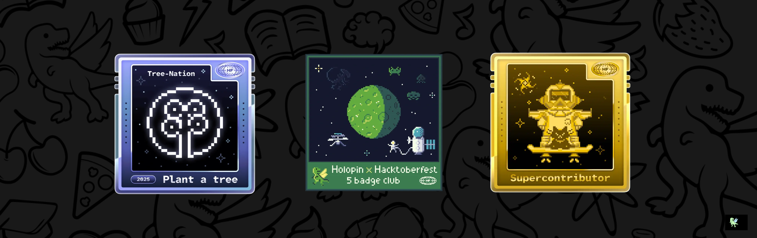 An image of @manjunath3155's Holopin badges, which is a link to view their full Holopin profile