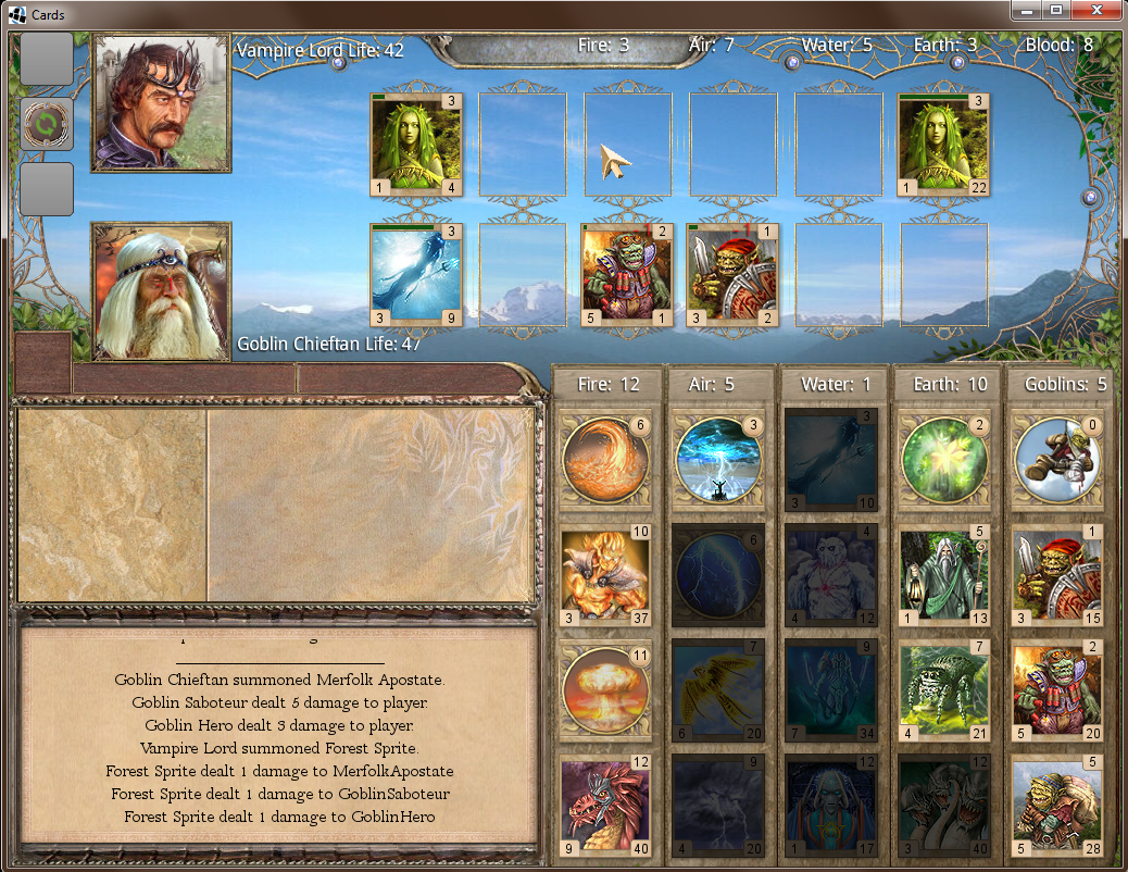 GitHub - pantinor/gdx-cards: clone of card game called spectromancer ...