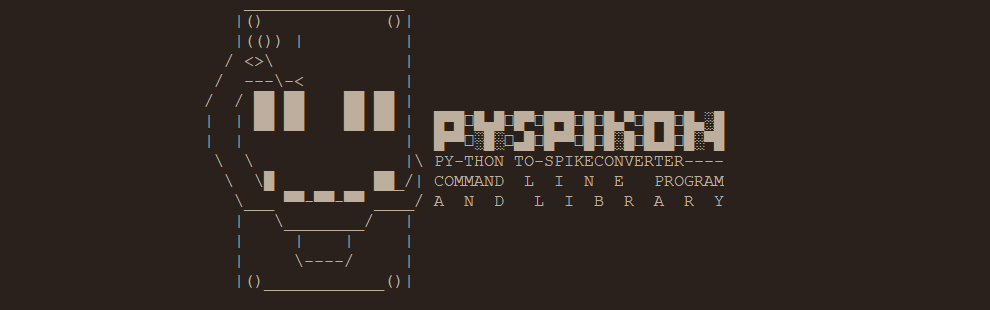 PySpikon - Python to Spike converter command-line program and library