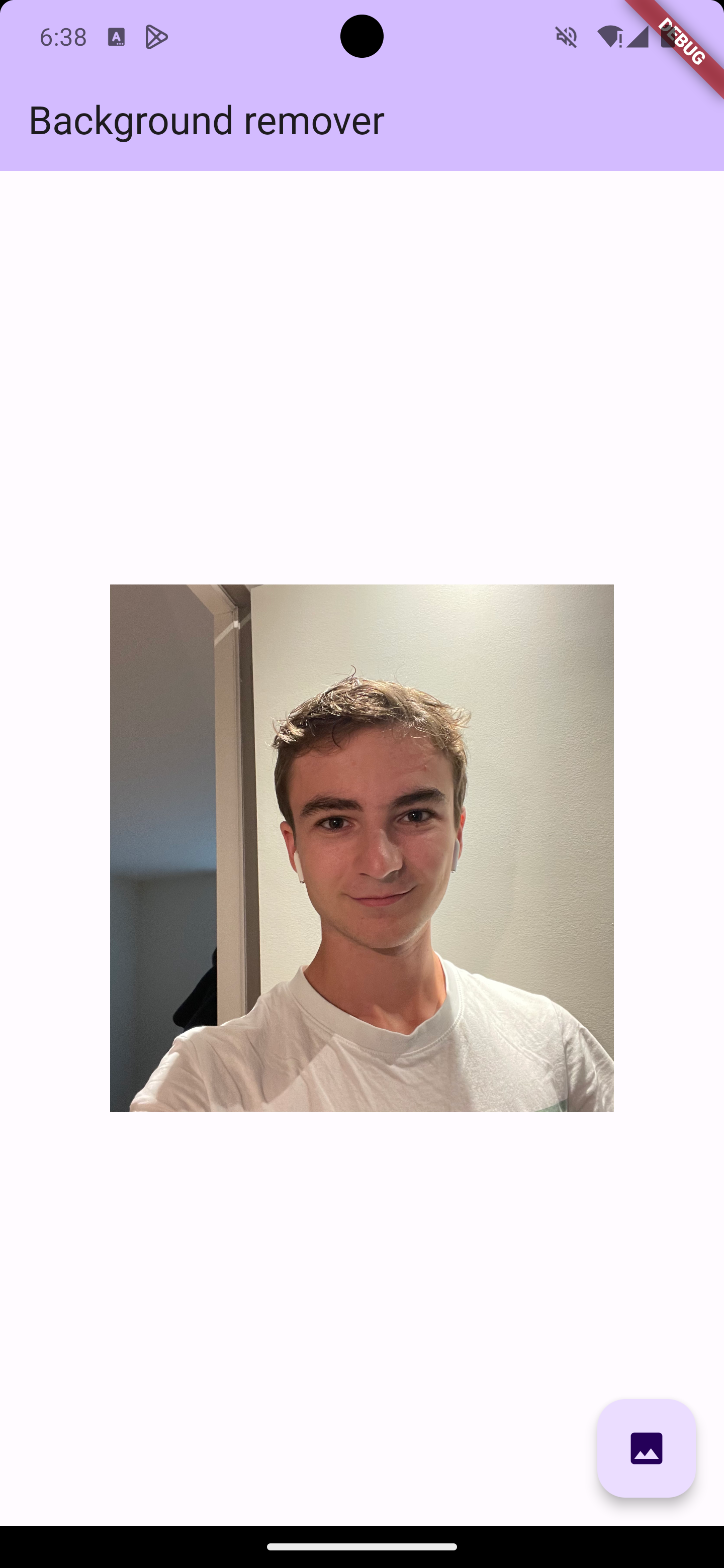 A Flutter package that remove background from selfie using Google ML Kit