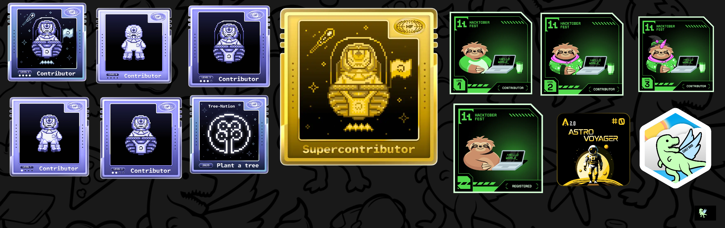 An image of @parthibbiswas10's Holopin badges, which is a link to view their full Holopin profile