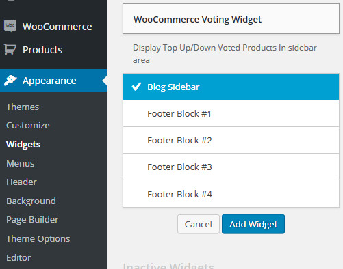 Woocommerce product voting manager