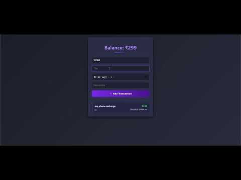 MoneyTracker YouTube Thumbnail