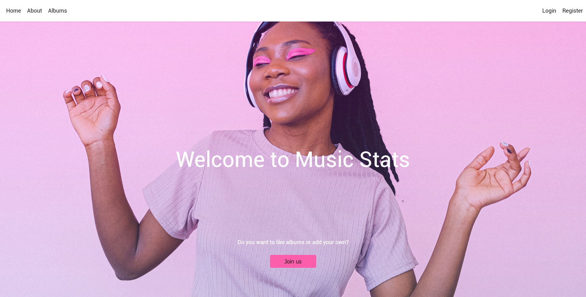 music-stats-app preview