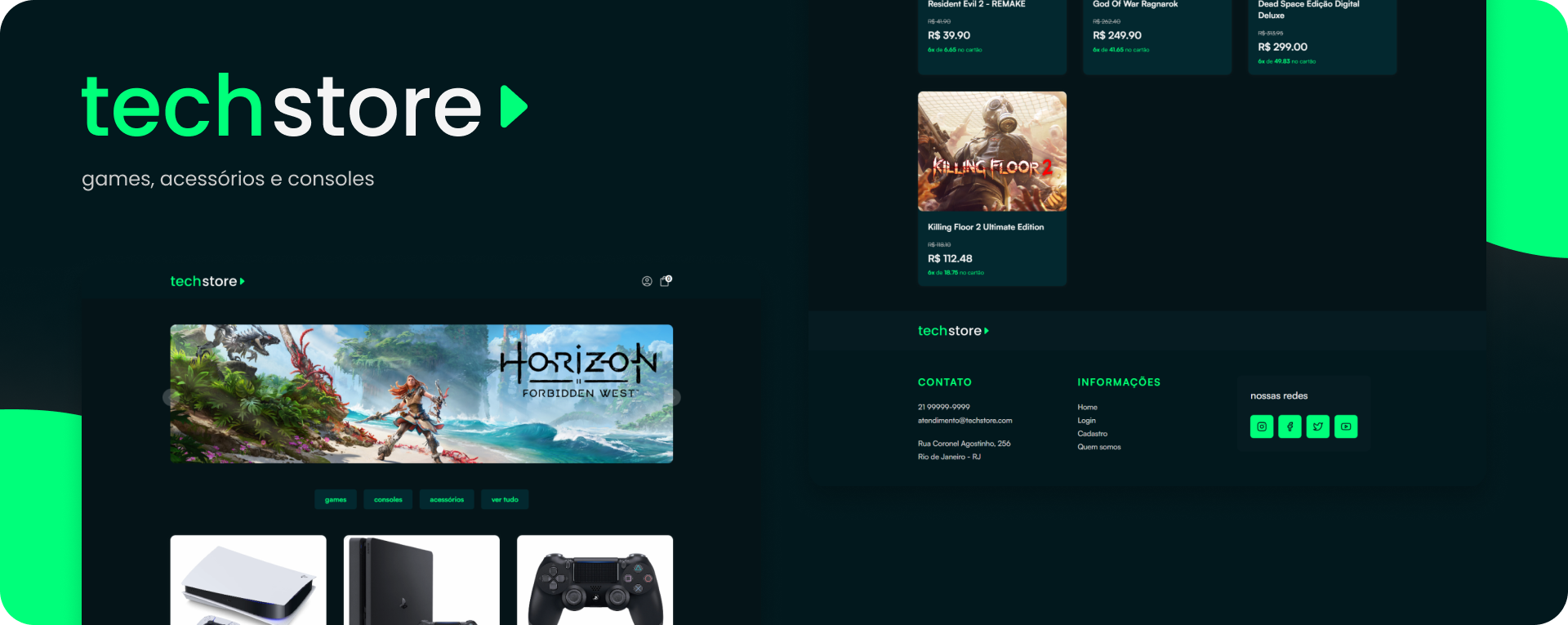 GitHub - marcelo-souto/projeto-techstore: Projeto de um ecommerce de ...