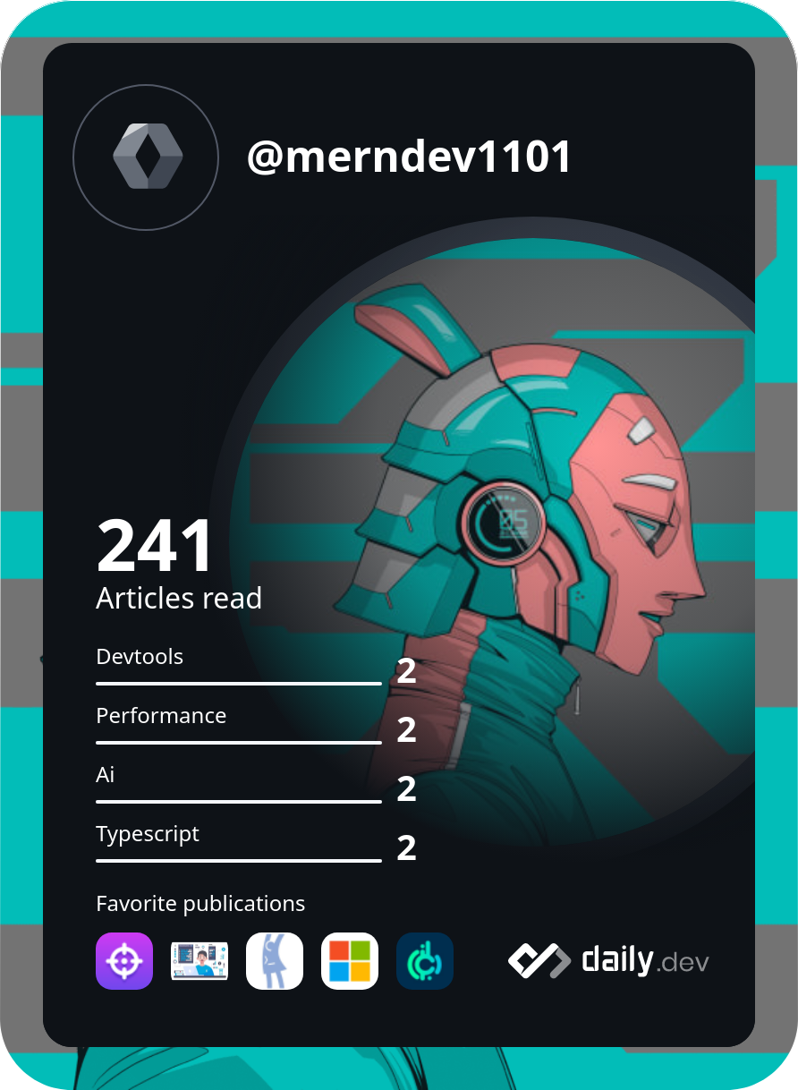 MERN DEV's Dev Card