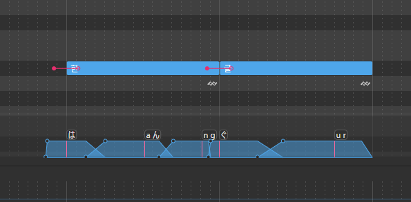 Testing Hangul input with Japanese CVVC voicebank