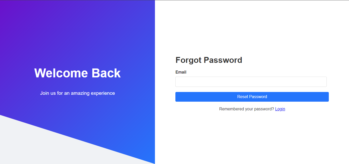 Password Reset