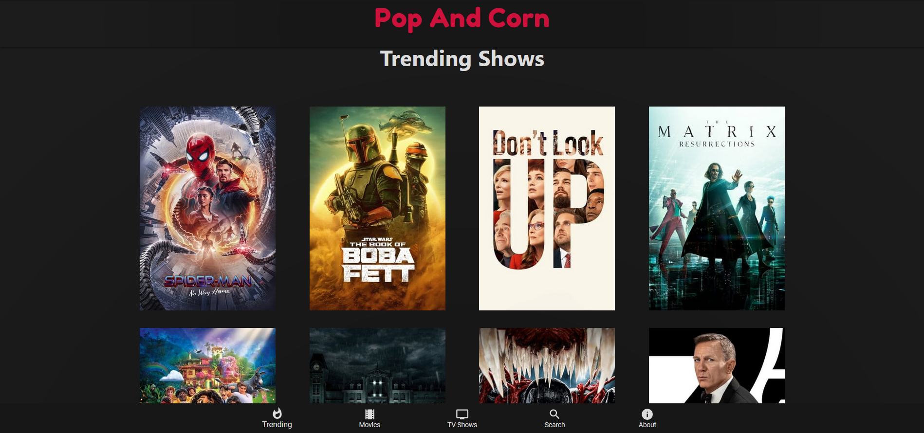 PopAndCorn Screenshot