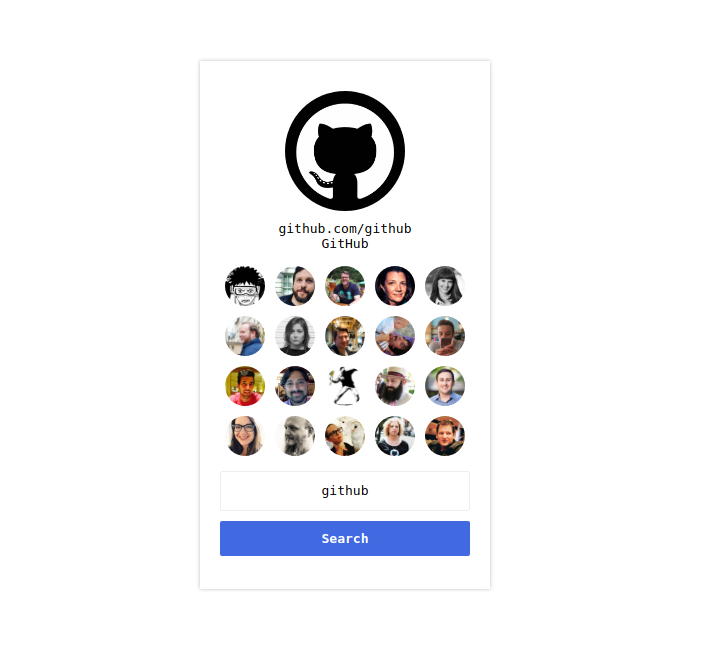 Github profile