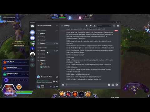 Discord Ears Bot Demo