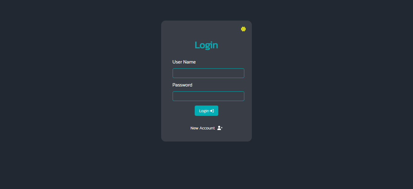 Login Page