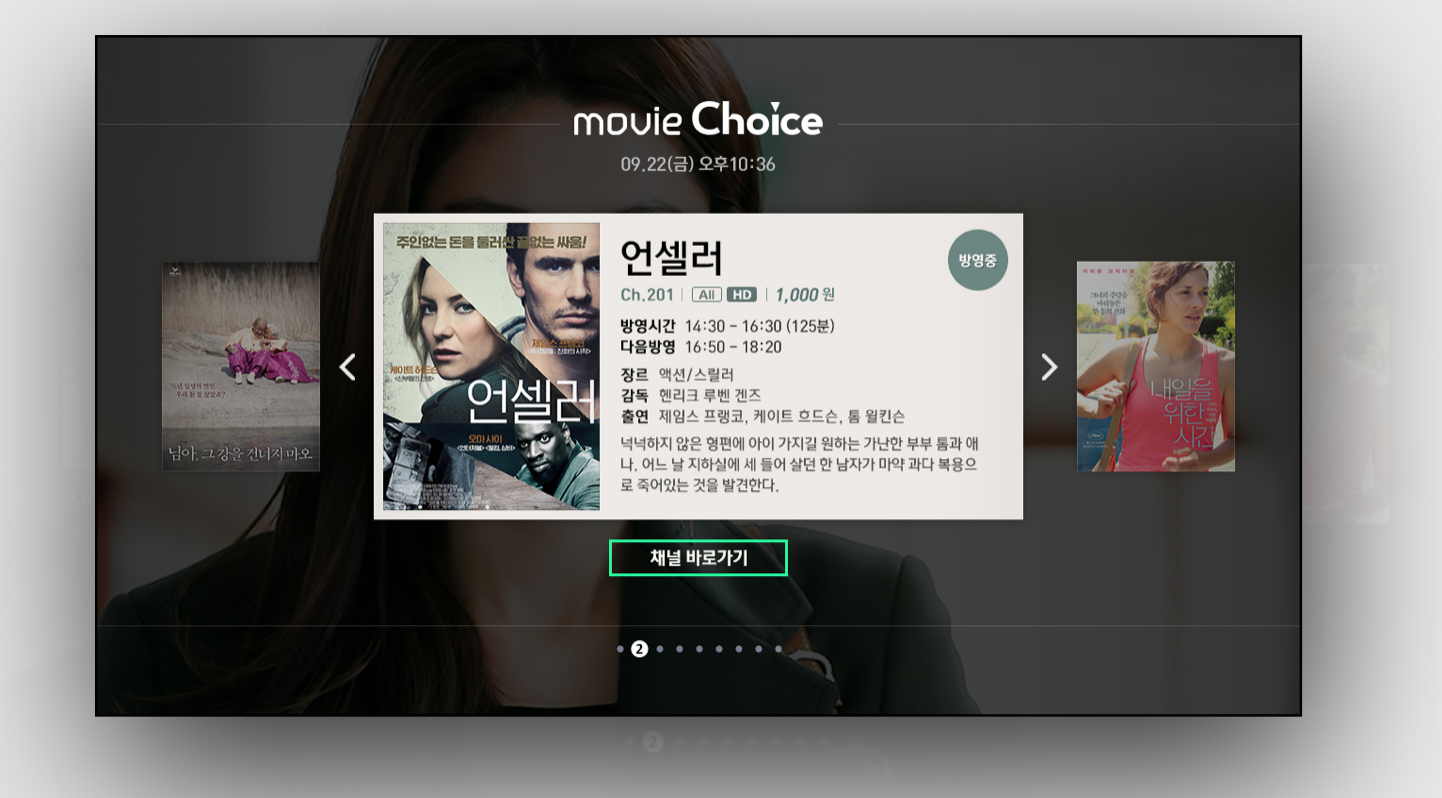 Skylife MovieChoice Application