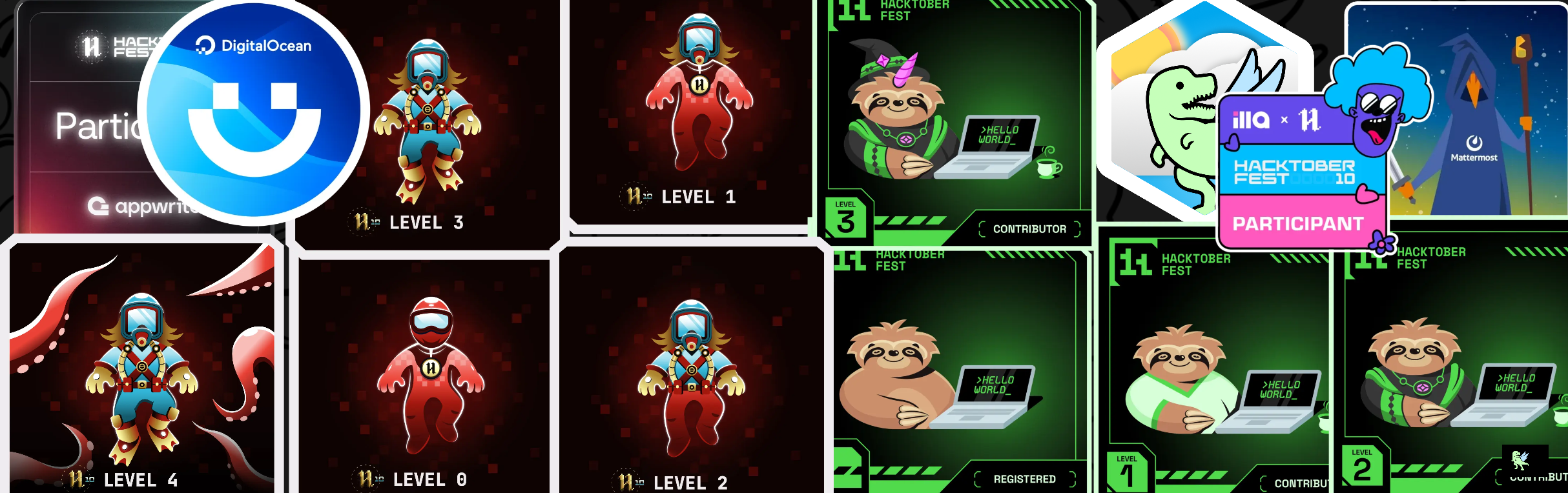 An image of @sajansharma17's Holopin badges, which is a link to view their full Holopin profile