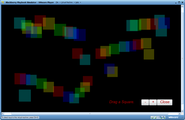 PureMVC AS3 Demo: Hello PlayBook