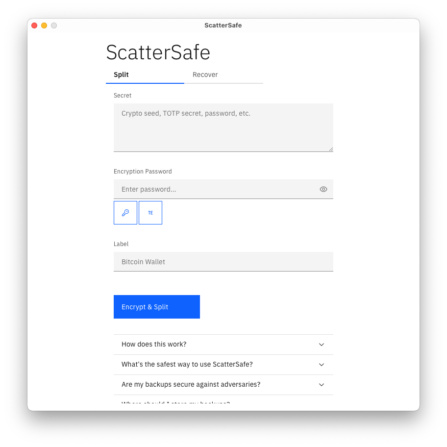 ScatterSafe Split Light